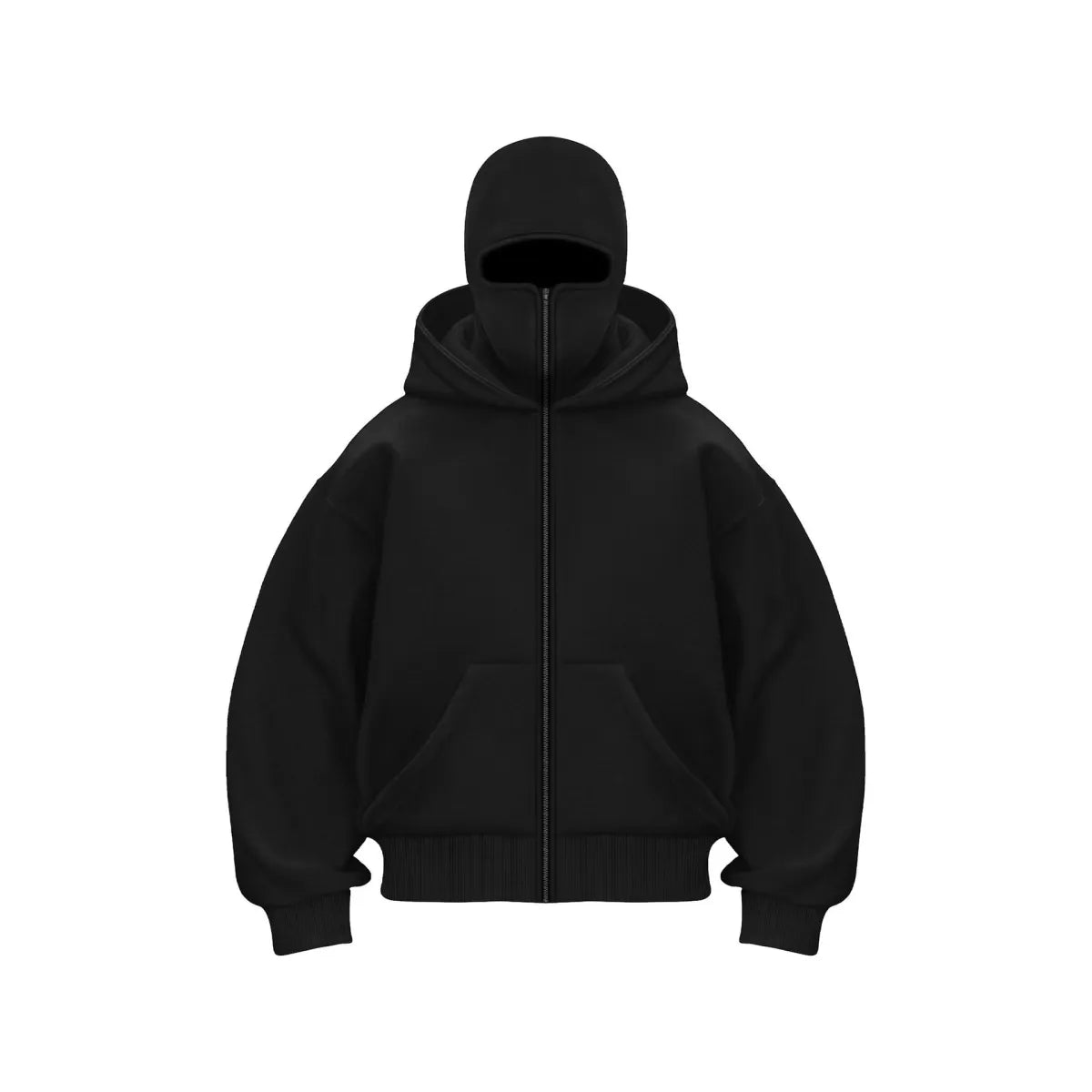 Fleece-lined Double Hooded Sweater